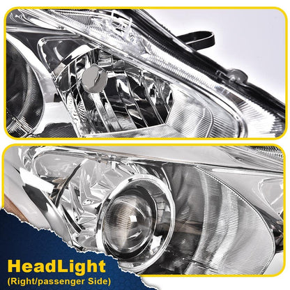 G-PLUS Headlights Compatible With 2013 2014 2015 Nissan Altima 4-Door Sedan Factory Style Automotive Halogen Model Headlamps,Black Passenger Side (Right),faros delanteros
