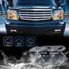 G-PLUS Front Bumper Fog Lights Assembly Compatible With Cadillac 2002 2003 2004 2005 2006 Escalade,Driving Fog Lamps w/ 899 12V 37.5W Bulbs(Smoky Lens)