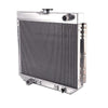 Compatible For Ford Mustang/Falcon/Galaxie/Fairlane/Torino V8 MT 1967 1968 1969 1970 Driver/Left Aluminum Racing Radiator Replacement 3 Core Row