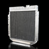 62mm Aluminum Radiator Compatible For FORD MUSTANG/SHELBY V8 L6 MT/AT 64-66 +1 * 16" Fan