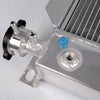 Aluminum Racing Performance Radiator Stop Leak Compatible For FORD F150/F250/BRONCO 5.0L/5.8L/7.5L V8 1985-1996