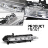 G-PLUS LED Pair Fog Lights DRL Daytime Running Lamps, Compatible with W204 X204 W216 W218 W221 W251 2008-2014, LH Driver & RH Right Side 2PCS, 2218201756, 2218201856
