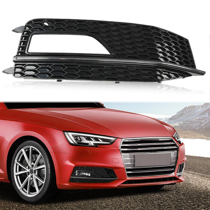 G-PLUS Fog Light Lamp Chrome Cover Bezel Left Side Compatible with Audi A4 S-line S4 2013-2015/ Only fit for S-line bumpers/Not fit Standard bumpers 8K0807681L, 8K0807681N