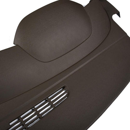 G-PLUS TPE Dash Cover Brown Compatible with 2007 2008 2009 2010 2011 2012 2013 Chevy Silverado (LS, LT, WT, Base) /2007 2008 2009 2010 2011 2012 2013 GMC Sierra (SL, SLE, WT, Base)