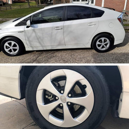G-PLUS Hubcap Wheel Cover 16'' 5-Spoke Silver Compatible with Toyota Prius 2012 2013 2014 2015 61167-570 61167