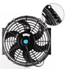 Compatible For Jeep CJ5/CJ6/CJ7 3.8L 4.2L 5.6L 1972-1986 Full Aluminum Racing Radiator Replacement + 2 PCS 10'' Radiator Cooling Fan