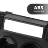 G-PLUS Golf Cart Drive Dash Mounted Radio Adapter w/Cup Holder Compatible with Yamaha, Black