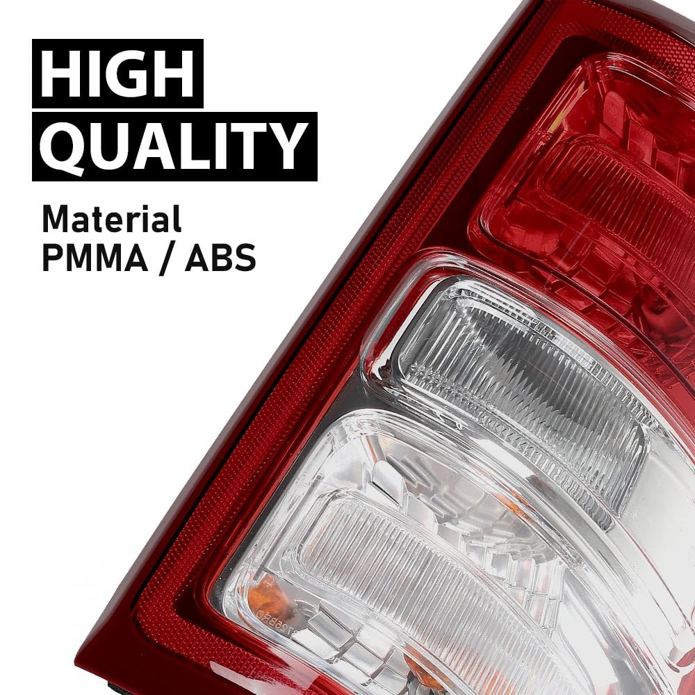G-PLUS Tail Light Brake Lamp w/Bulb Right Passenger Fit Dodge Ram 1500 2019-2023/Not Fit Ram 1500 Classic & LED Type Tail Light Models Luces Traseras Rear Brake Lamps Assembly