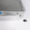 2 Row Core Aluminum Performance Racing Radiator Replacement For Ford F100 F250 F350 Pickup Truck L6 V8 AT/MT 1953 1954 1955 1956