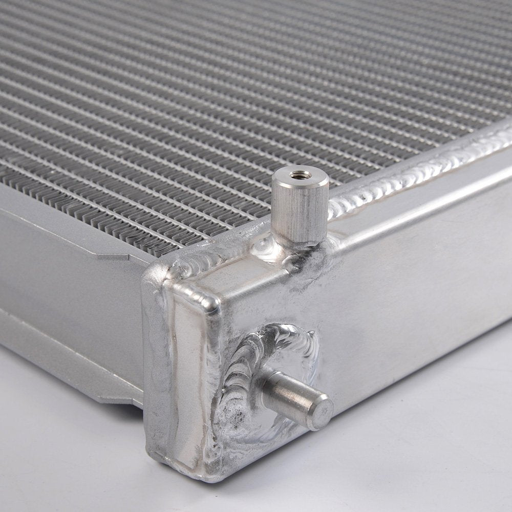 2 Row Aluminum Racing Radiator Stop Leak Compatible For Honda S2000 2.0L/2.2L 2000-2005 MANUAL