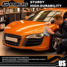 G-PLUS Headlight Lens Cover for Audi R8 2008-2015 Clear Pair Additional Angle