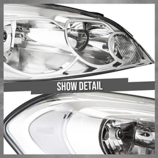 G-PLUS Headlights Assembly for Chevy Monte Carlo Impala 2006-2016 Clear Chrome Clear Product Image