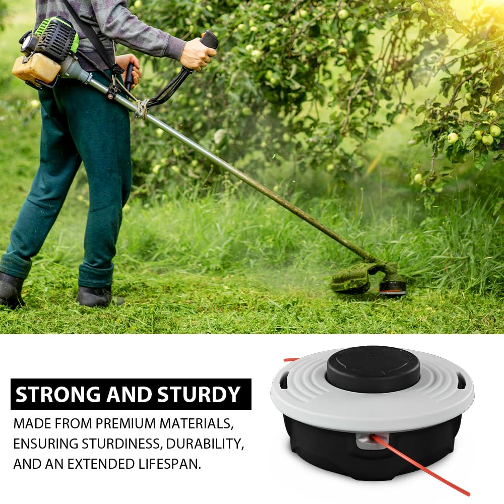 G-PLUS Trimmer Head Compatible with Stihl FS160 FS220 FS280 FS290 FS300 FS310 FS350 FS360 FS400 FS410 FS450 FS460 FS480 String Trimmers Autocut 46-2, 4003 710 2189