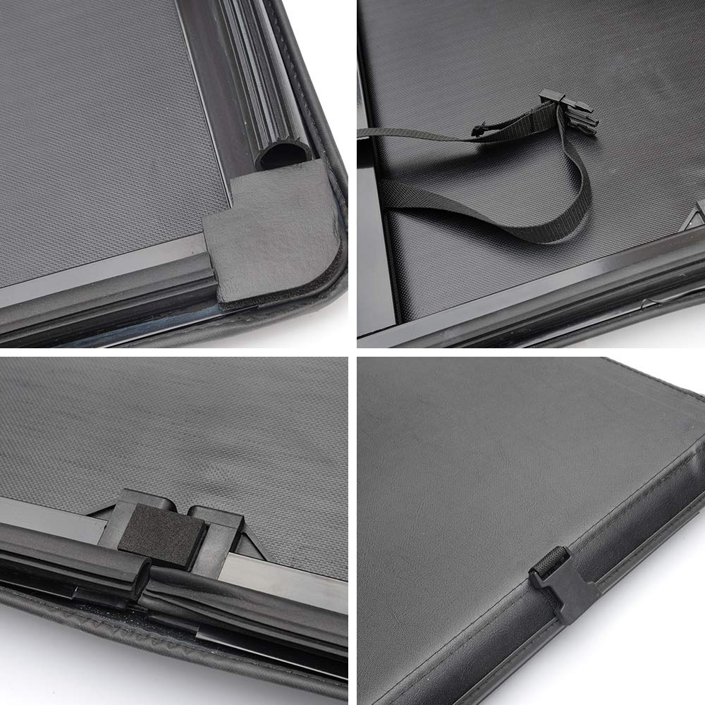 G-PLUS T3 Tri-Fold Soft Truck Tonneau Cover Replacement for 2005-2015 Toyota Tacoma Pickup | Double Cab 5Ft Short Bed Lock | for Only Fleetside/Styleside Bed Models