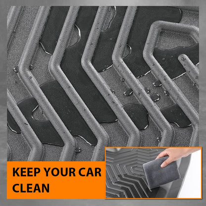 G-PLUS Floor Mats Compatible with Toyota 4Runner 1996 1997 1998 1999 2000 2001 2002 Floor Liners,TPE All Weather Custom Fit Truck Accessories Cargo Liners 1st & 2nd Row Gray 3PCS alfombras para carro