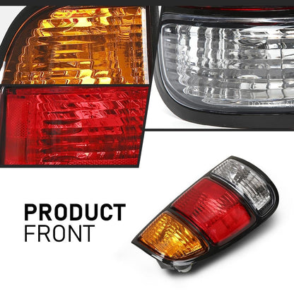 G-PLUS Tail Lights Assembly Left & Right Side Compatible with Toyota Tundra Regular Cab & Access Cab 2000-2006 Fit for Fleetside Bed Model 815600C010, 815500C010 Luces Traseras
