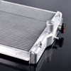 2 ROW 42MM Full Aluminum Racing Radiator Stop Leak Replacement For HONDA CIVIC EG EK DEL SOL INTEGRA B18C/B16A DOHC 1992-2000 32MM IN/OUT