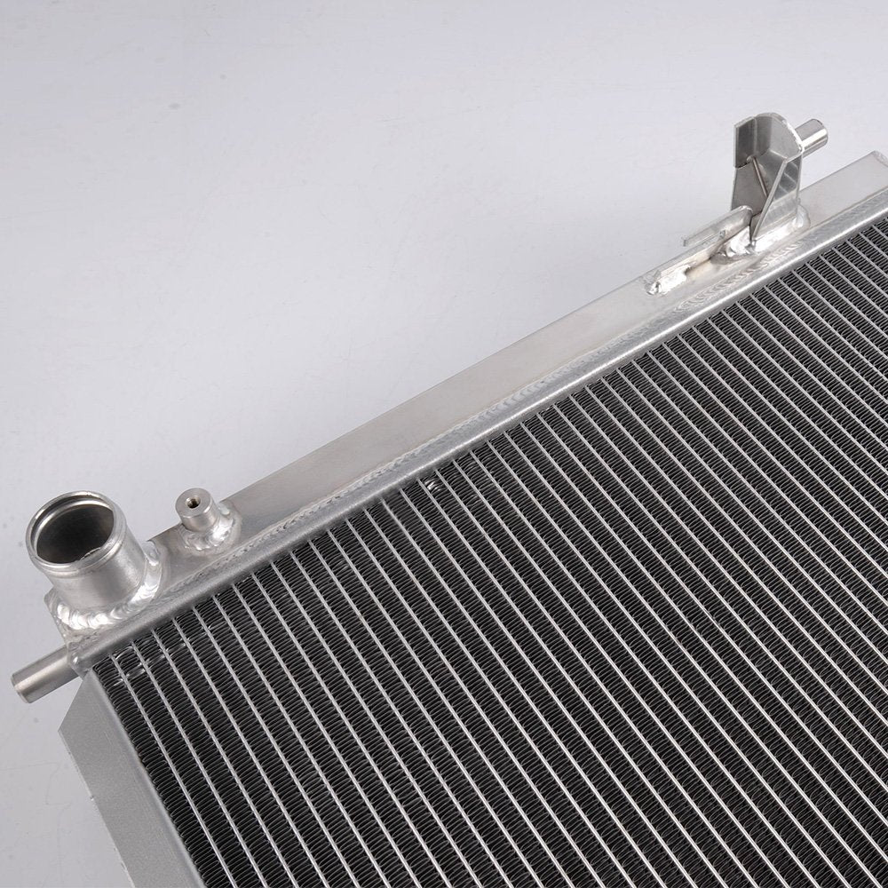 2 Row Aluminum Racing Radiator Stop Leak Replacement For FORD MUSTANG GT/SHELBY MT/MANUAL 4.0L-5.4L 2005-2014