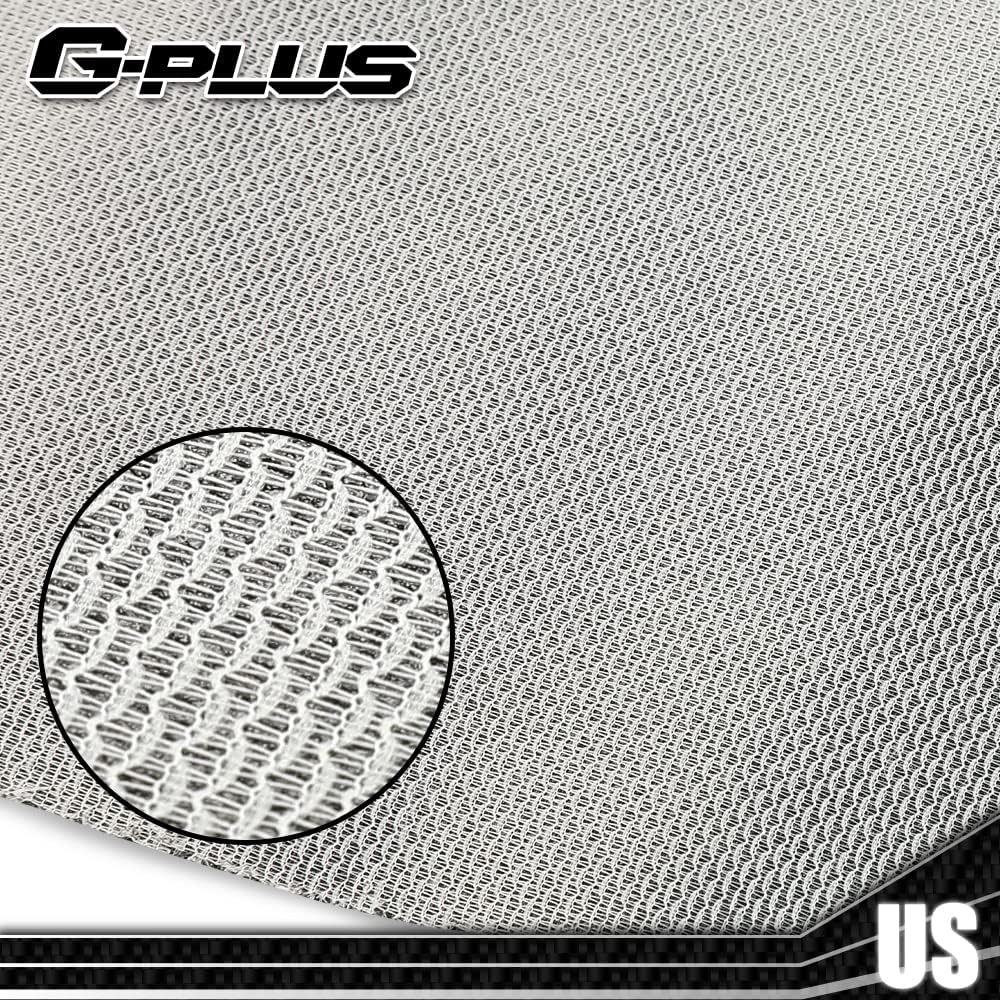 G-PLUS Black Soft Seat Cover Protector Compatible with 2010-2014 Polaris Ranger 400 500 570 800 RZR UTV 4x4 Midsize Lower SeatCover Replacement