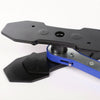G-PLUS 360° Brake Caliper Press Tool with 2 Groups Steel Plates,4 in 1 Universal Disc Ratchet Brake Caliper Tool,Ratchet Piston Spreader Automotive Tools Car Brake Repair & Instalation Blue