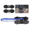 G-PLUS 360° Brake Caliper Press Tool with 2 Groups Steel Plates,4 in 1 Universal Disc Ratchet Brake Caliper Tool,Ratchet Piston Spreader Automotive Tools Car Brake Repair & Instalation Blue
