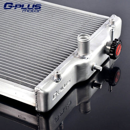 2 ROW 42MM Aluminum Radiator Compatible For HONDA CIVIC D15/16 EG/EK 92-00 + 12" Fan