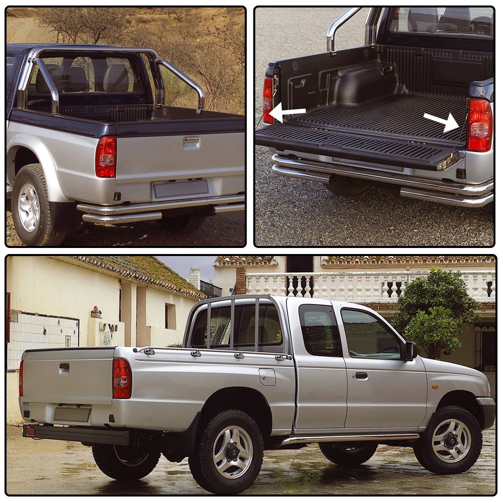 G-PLUS Pair Rear Tailgate Tail Gate Cables Compatible for Ford Ranger 1993-2011 Compatible for Mazda Pickup Truck