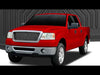 G-PLUS Floor Mats 3PCS for Ford F150 SuperCrew Cab 2004-2008 TPE All Weather Front View