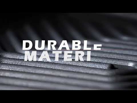 G-PLUS 3PCS Floor Mats for Ford F250 F350 Super Duty 1999-2007 TPE All Weather Front View