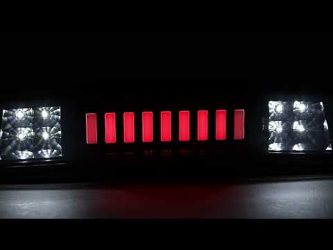 G-PLUS LED Third Brake Light for Dodge Ram 2500 3500 2003-2006 Red Lens Chrome Housing Front View