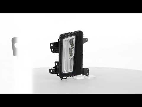 G-PLUS Turn Signal Light Pair for Cadillac XT5 2017-2020 Left Right White Front View
